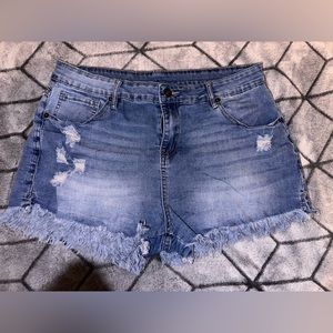 Amazon Blue Jean Shorts
